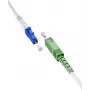 Goobay 59609 glasvezelkabel 2 m SC/APC LC/UPC FTTH OS2 wit (59609)