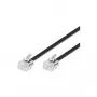 Telefoonkabel Microconnect MPK191 RJ11 RJ11 15 m zwart