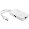 Edimax EU-4308 USB-C-hub, 3x USB 3.0 + Gigabit Ethernet
