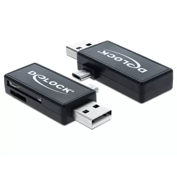 Kaartlezer DeLOCK 91731 USB 2.0 zwart