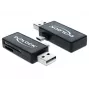 Kaartlezer DeLOCK 91731 USB 2.0 zwart