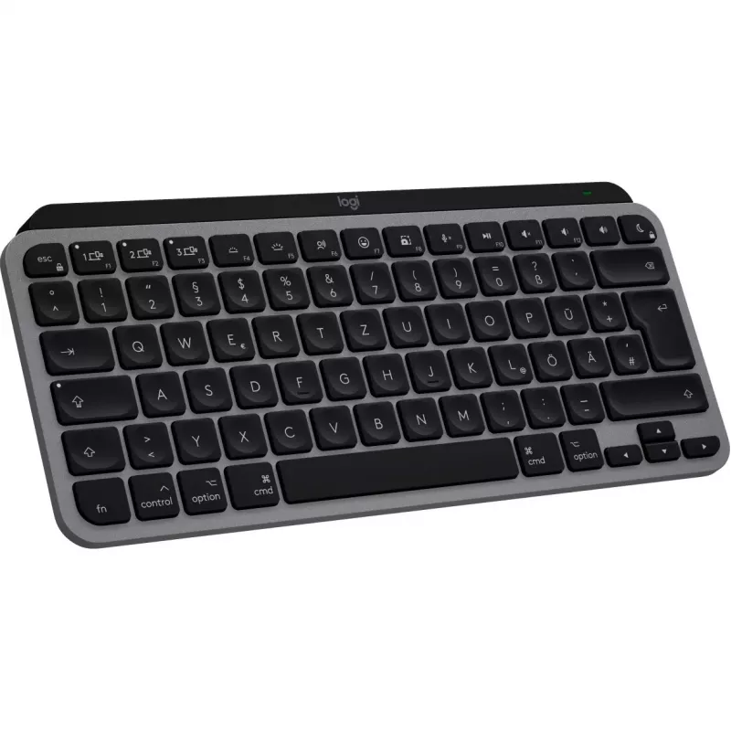 Toetsenbord Logitech MX Keys Mini voor Mac QWERTZ Duits zwart grijs