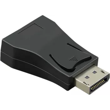 Value 12.99.3156 adapter (1x DisplayPort-stekker - 1x VGA-bus) zwart