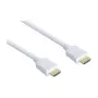 High-Speed-HDMI®-kabel met Ethernet, vergulde stekkers, stekker A naar stekker A, wit, 0,5 m, Good Connections®