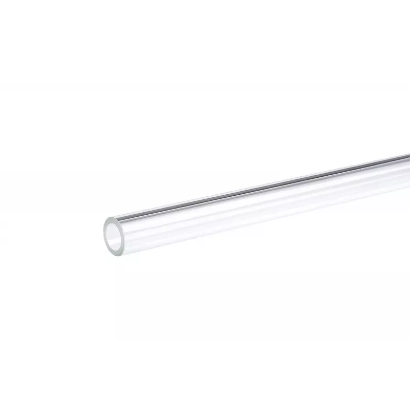Alphacool ROH1020312 HardTube 16/11 mm borosilicaatglazen buis, hoek van 90°, 20/40 cm, helder
