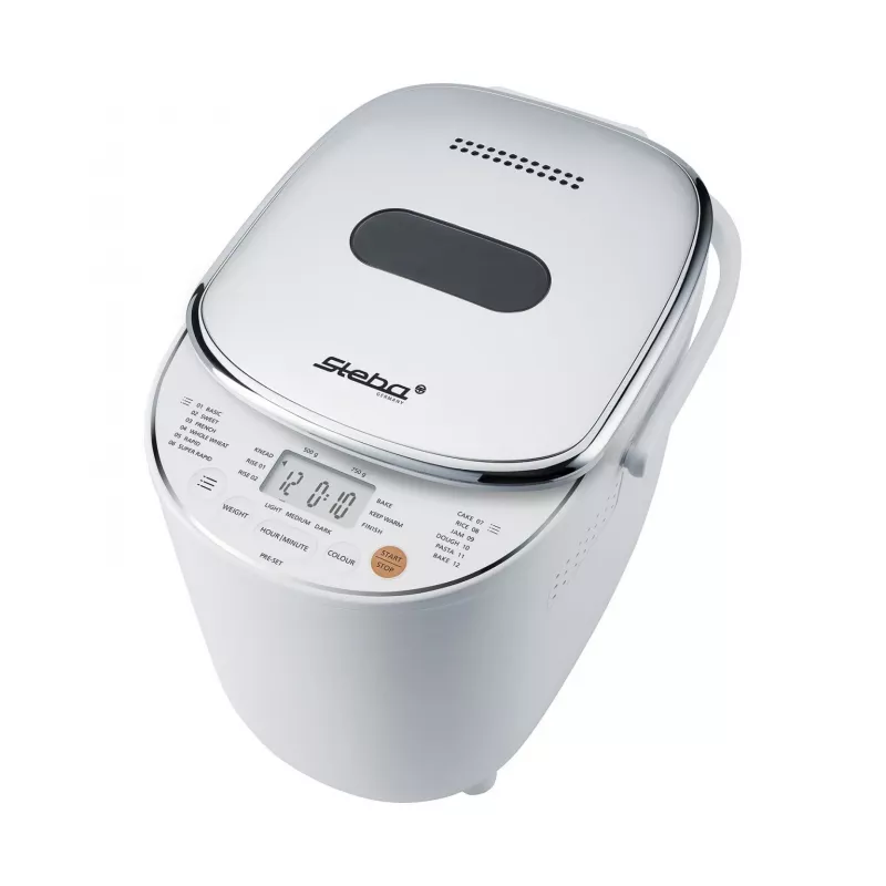 Broodmachine BM 3 (wit/zilver, 600 watt, voor broden tot 750 g)