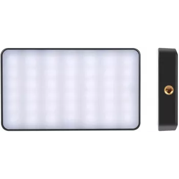 PULUZ pocket LED-fotolamp (zwart)