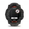 Garmin Instinct 3 Solar GPS-smartwatch 1,3 inch MIP 176x176 touchscreen zwart