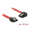 SATA-kabel DeLOCK 83963 0,3 m SATA 7-pins zwart rood