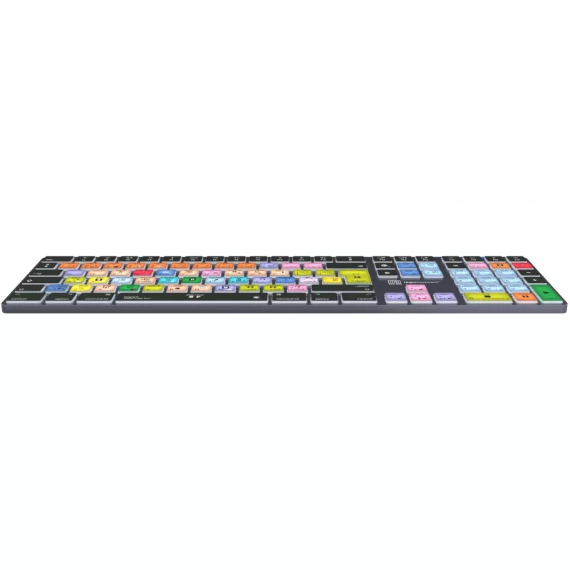 Toetsenbord LogicKeyboard Apple Logic Pro X2 Titan DE Mac — LKB-LOGXP2-TM-DE, Duitse indeling