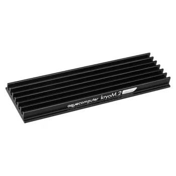 Koellichaam Aqua-Computer kryoM.2 — aluminium/rvs, 70×24×9 mm