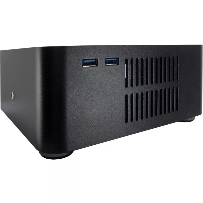 Inter-Tech A80 Small Form Factor (SFF) zwart 60 W