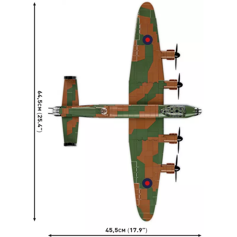 Blocks Avro Lancaster B.III 1595 bouwstenen