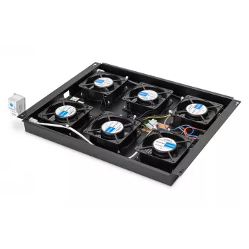 Digitus DN-19 FAN-6-SRV-B product zwart