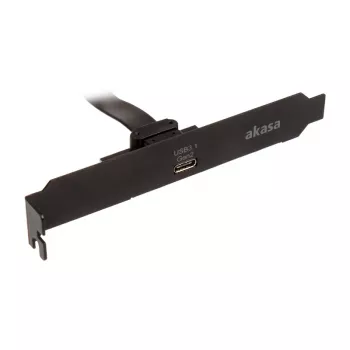 USB-kabel Akasa AK-CBUB37-50BK 0,5m USB 3.2 Gen 2 zwart