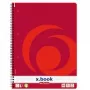 Schrijfblok Herlitz 10834117 A4 80 vel rood