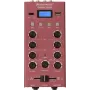 Mini-mixer Omnitronic GNOME-202P, compacte 2-kanaals mixer met 3-bands EQ
