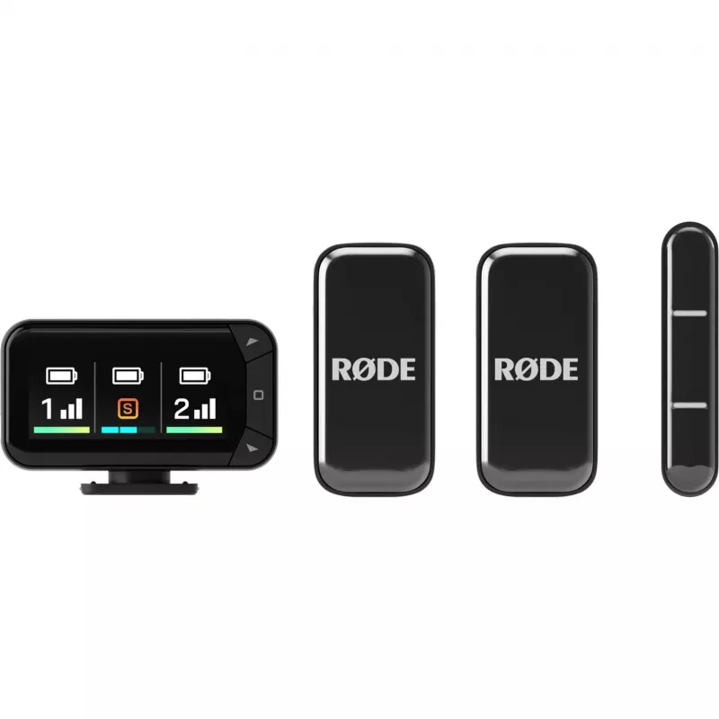 Draadloze lavalier-microfoonkit Rode Wireless Micro Camera Kit met draadloze zender en ontvanger