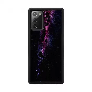 Hoesje iKins voor Samsung Galaxy Note 20 — Milky Way zwart
