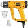 Heteluchtpistool DeWalt D26411 — 1800 W, pistoolgreep, max. 600 °C, 450 l/min luchtstroom, geel