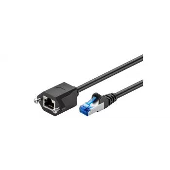 Microconnect SFTP6A03EXT netwerkkabel zwart 3 m Cat6a S/FTP (S-STP)