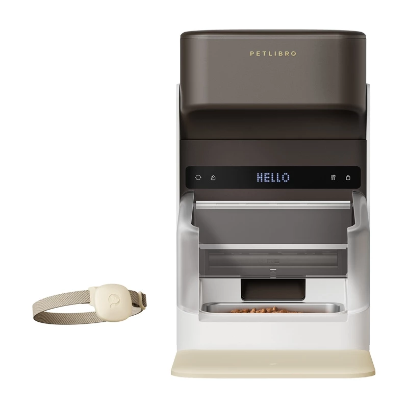 Petlibro RFID-slimme voerbak met halsband, 3L