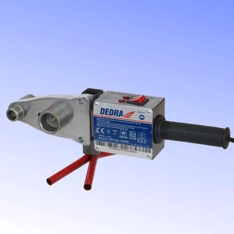 Dedra DED7515 Kunststof buislascapparaat, 800/1500 W