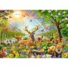 Kinderpuzzel Graceful Deer Family (200 stukjes)