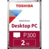 HDD Toshiba P300 2 TB 8,9 cm (3,5 inch) Serial ATA 5400 tpm