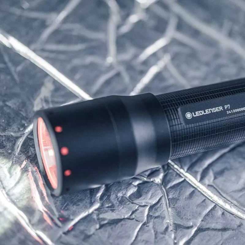 Ledlenser P7 zwarte handzaklamp LED