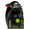 Flexi Black Design L 5 m hondenlijn met rolmechanisme