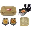 Beper C103ACC003 papieren bakjes voor heteluchtfriteuse, 50 st., 24 x 24 cm