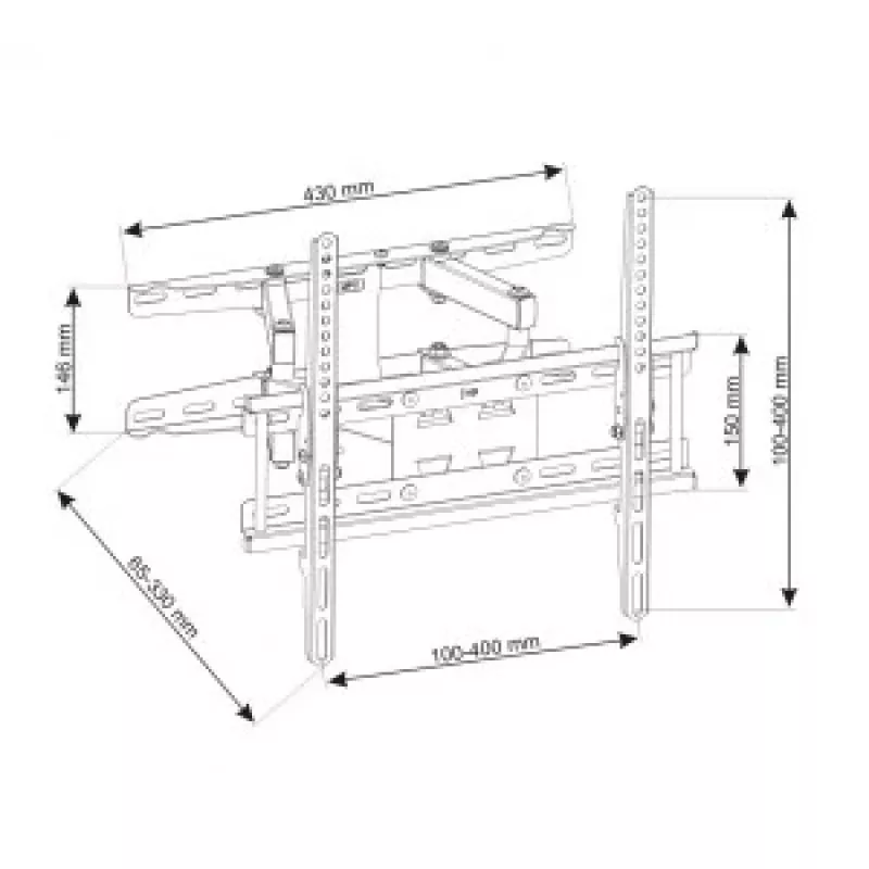 Wandbeugel ART RAMT ADUX150