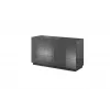 Cama sideboard 2D REJA grafietgrijs glanzend/grafietgrijs glanzend