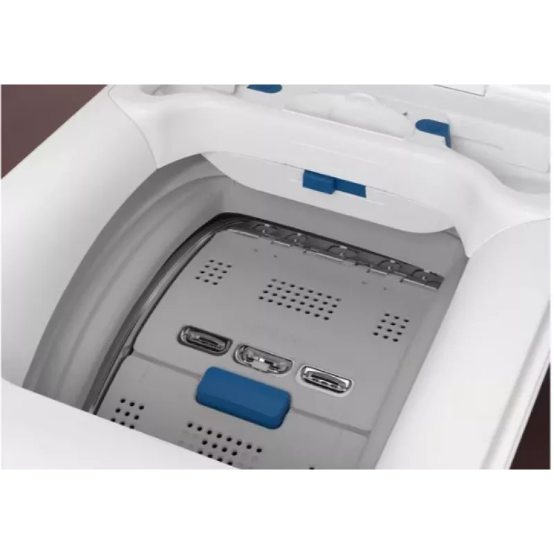 Toplader wasmachine Electrolux EW6TN4062P, 6 kg, 1000 toeren/min, 40 L/cyclus, 890x400x600 mm, wit