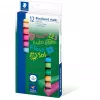 Schrijfkrijt Staedtler 2360 meerkleurig 12 stuks