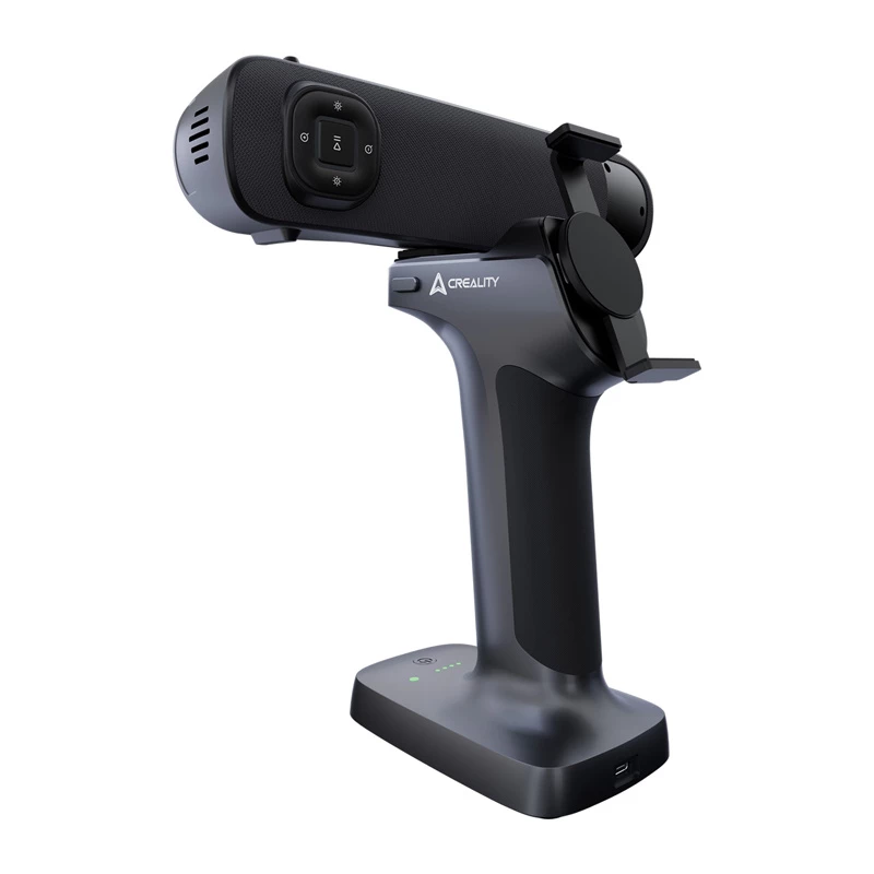 3D-scanner Creality Sermoon X1 — precisie 0,02 mm, Wi‑Fi 6, 34 laser, NIR, zwart