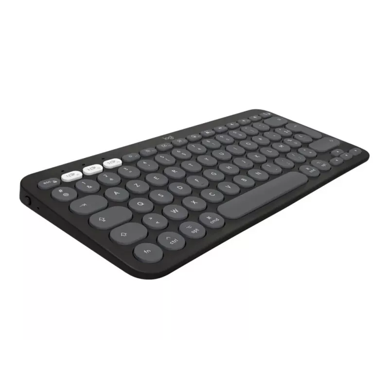 Logitech Pebble 2 Combo for Mac draadloos toetsenbord muis QWERTZ Duits grafiet
