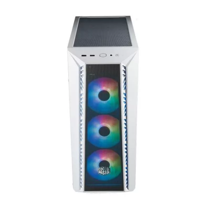 Cooler Master MasterBox 520 - midi-tower - pc - wit - ATX - EATX - micro ATX - Mini-ITX - SSI CEB - acrylonitril-butadieen-styreen (ABS) - staal - gehard glas - multi