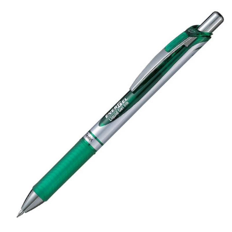 Intrekbare gelpen Pentel EnerGel Xm groen