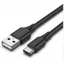 USB-C naar USB 2.0 kabel/1,5 m, zwart, Cthbg Vention