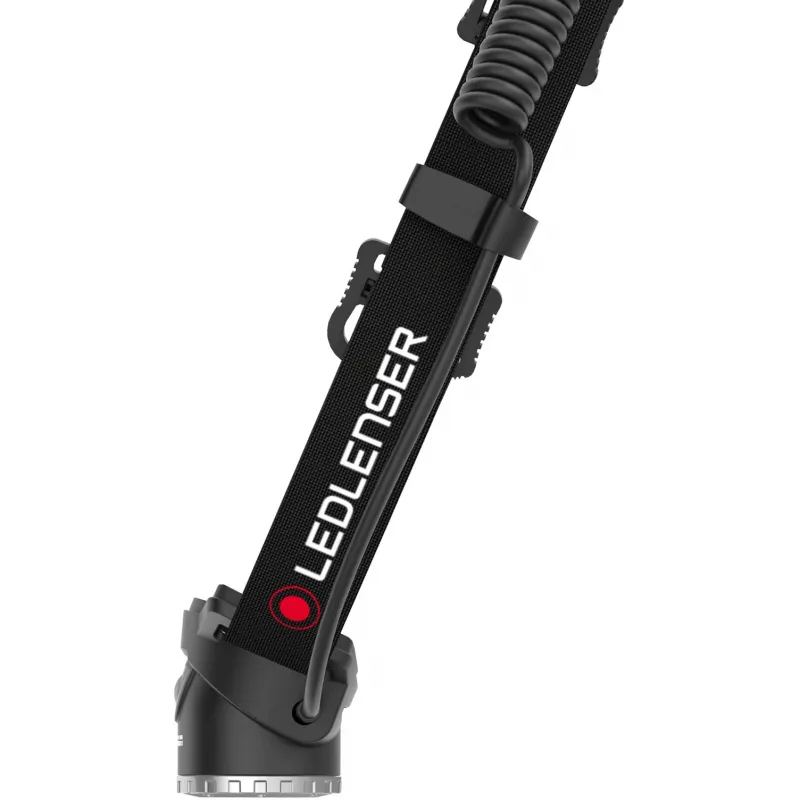 Ledlenser H8R zwart, rood hoofdlamp LED