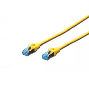 Netwerk-patchkabel DIGITUS CAT 5e SF/UTP, 3 m, RJ-45 naar RJ-45, geel