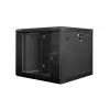 Wandbehuizing LANBERG 9U 19 inch WF01-6609-10B, 600×600×507 mm, 60 kg, IP20, zwart