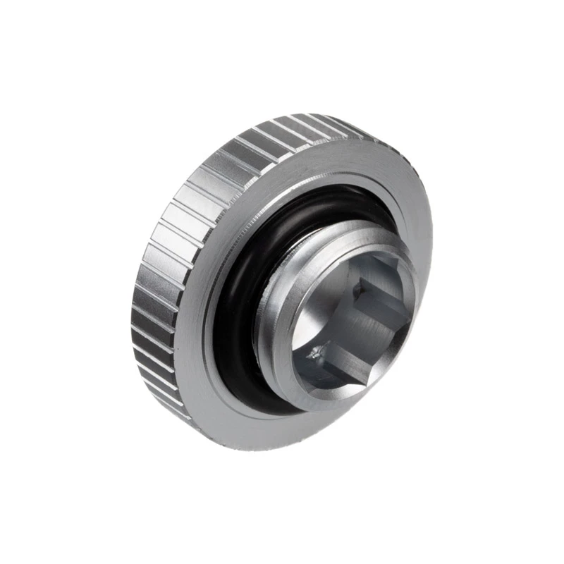 EK-Quantum Torque Plug - satin titanium
