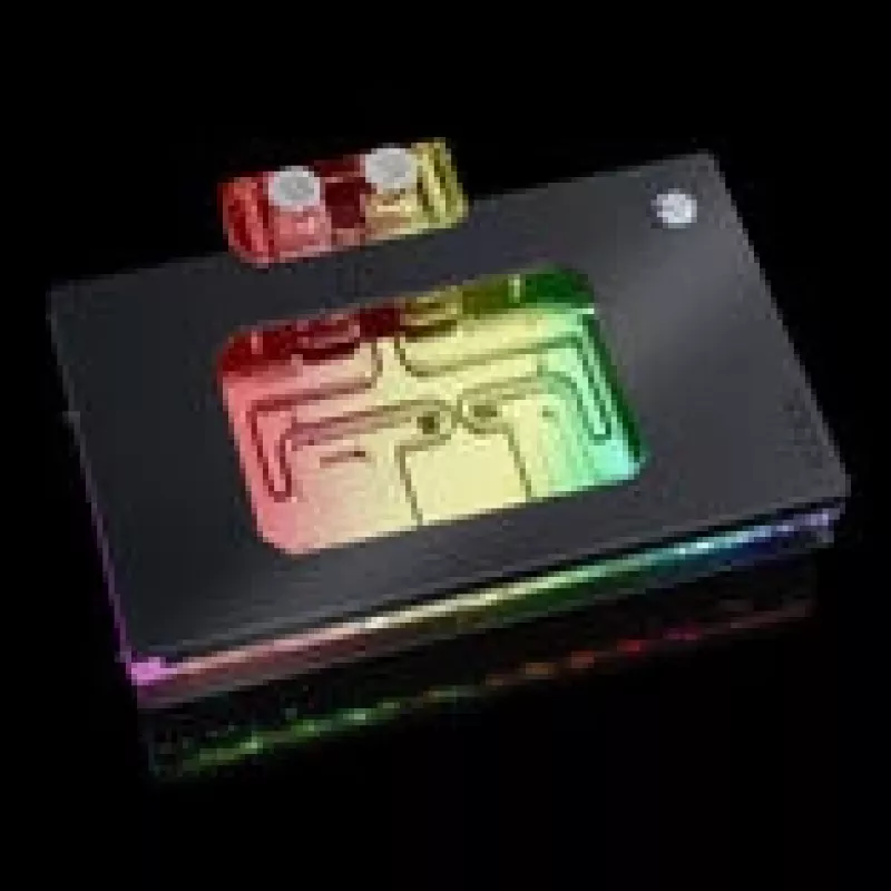 Bitspower NEBULA Suprim/Gaming Trio/Vanguard RTX 5090 GPU-waterblok BPM-VG5090MSR, ARGB, acryl, zwart