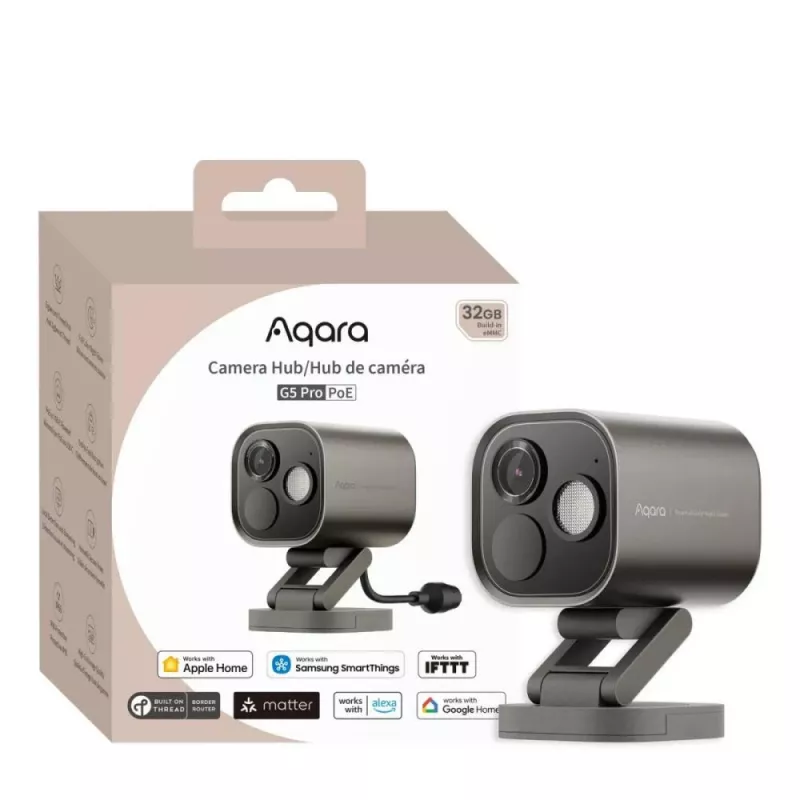 Aqara Camera Hub G5 Pro (PoE) grijs