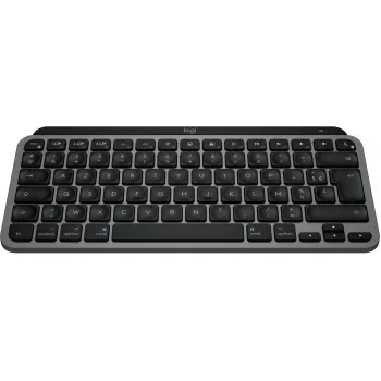 Logitech Master Series MX Keys Mini voor Mac – toetsenbord – compact – verlicht – draadloos – Bluetooth LE – AZERTY – Frans – Space-grijs (920-012646)