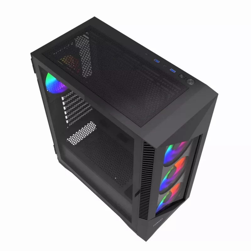Gembird CCC-FC-900ARGB gaming-behuizing Fornax 900, ATX, zwart