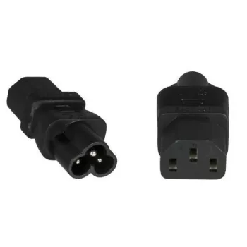 Microconnect PE613AD netstekkeradapter C6 C13 zwart